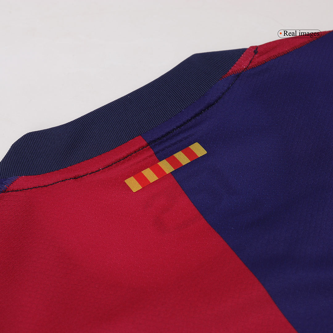 Gift-Barcelona Home Soccer Jersey 2024/25 - Spotify Logo Without Text - Image 9