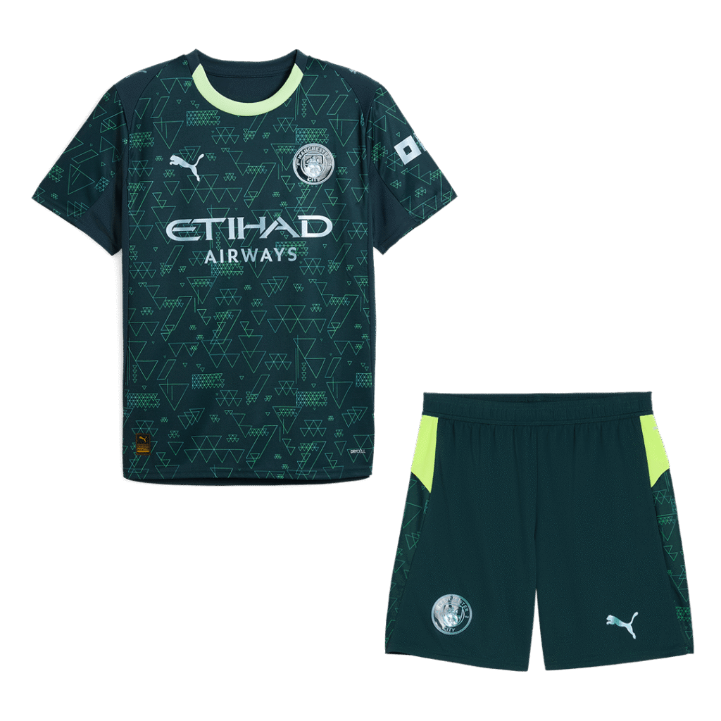 Manchester City Fourth Away Jerseys Kit 2025/26