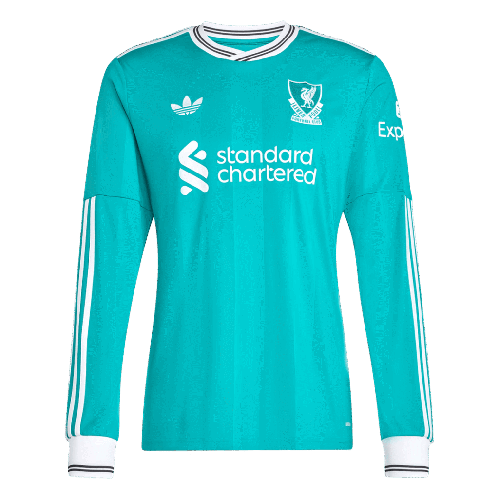 Liverpool Third Away Long Sleeve Jersey 2025/26