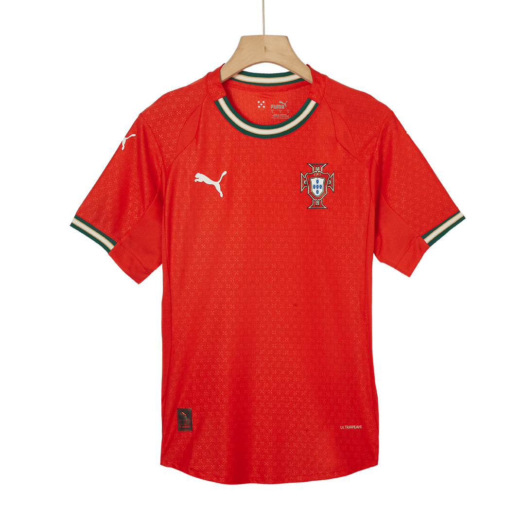 Authentic Portugal Home Soccer Jersey 2025 Red - Image 11