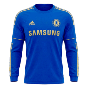 Retro Soccer Jersey Chelsea Home Long Sleeve 2012/13