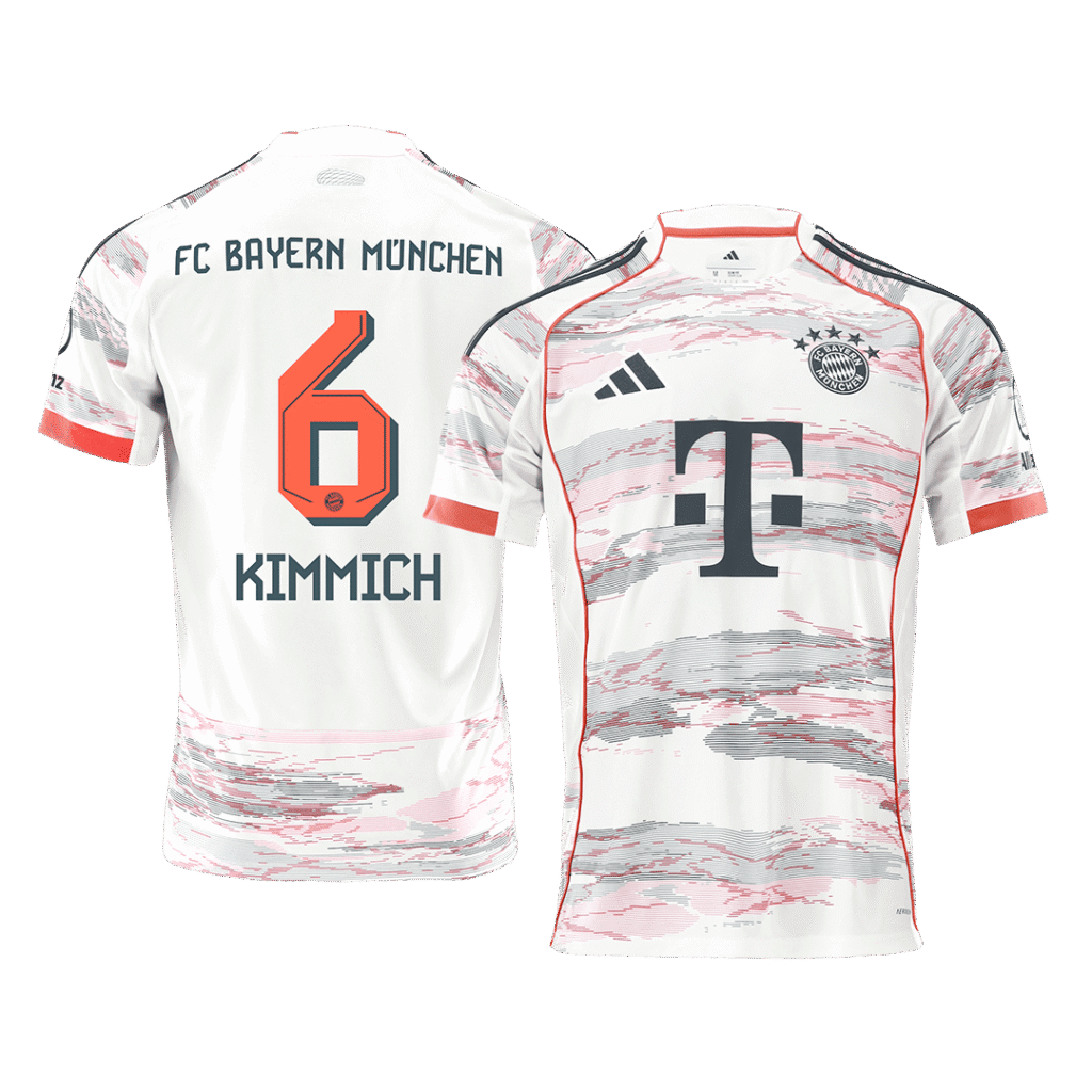 Men's Bayern Munich KIMMICH #6 Away Soccer Jersey 2025/26