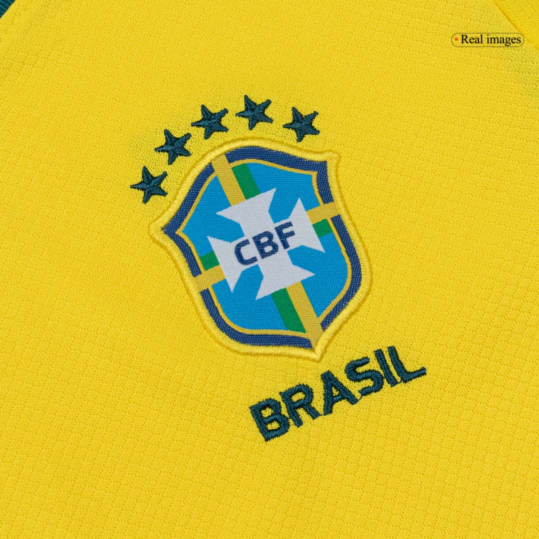 Brazil Home Kids Soccer Jerseys Kit World Cup 2026 - Image 5