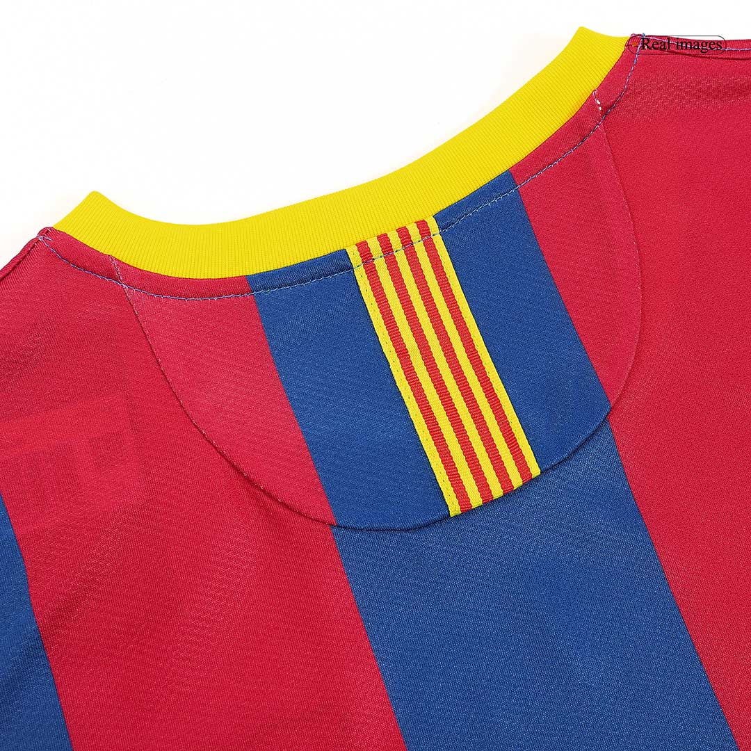 Retro Jersey MESSI #10 Barcelona Retro Jersey Home Soccer Shirt 2010/11 - Image 3