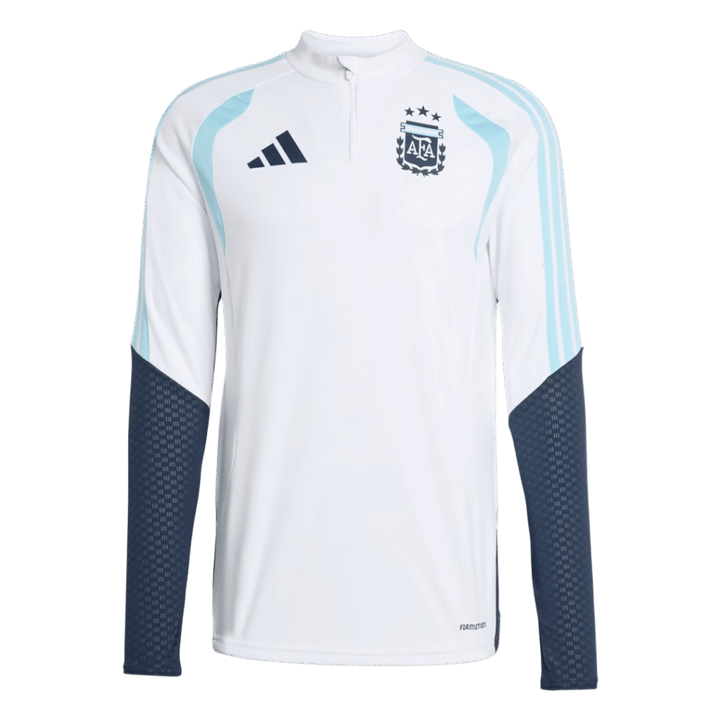 Argentina 1/4 Zip Tracksuit 2026 White