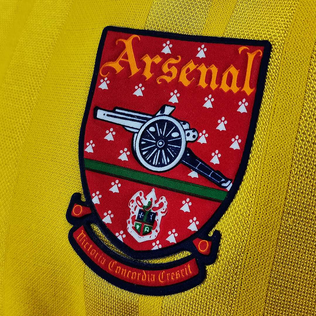 Retro Soccer Jersey Arsenal Away 1993/94 - Image 8