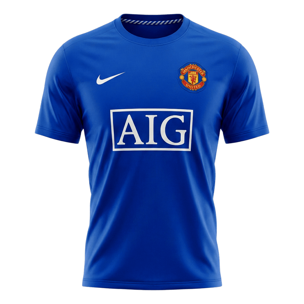 Retro Soccer Jersey Manchester United Third Away 2008/09