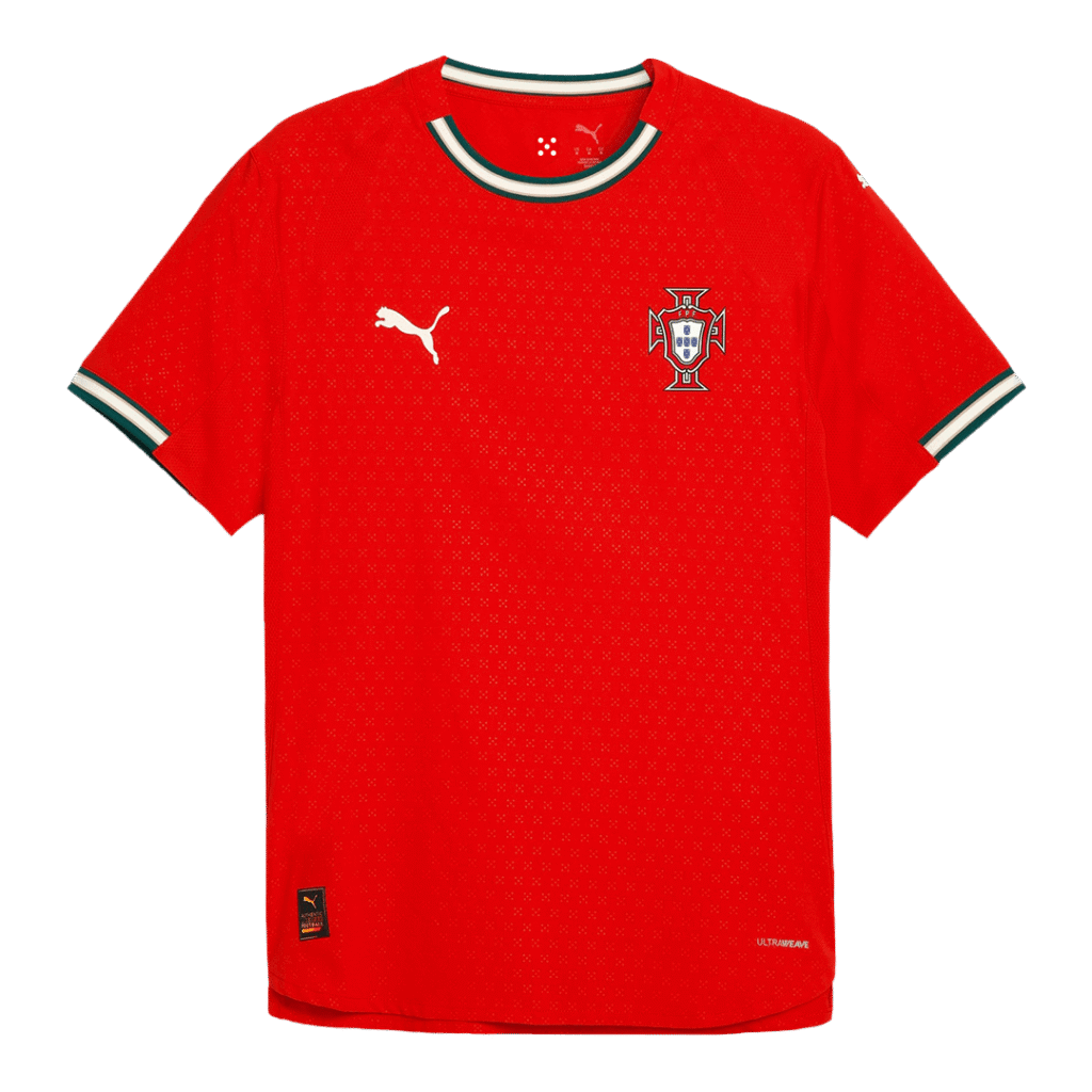 Authentic Portugal Home Soccer Jersey 2025 Red