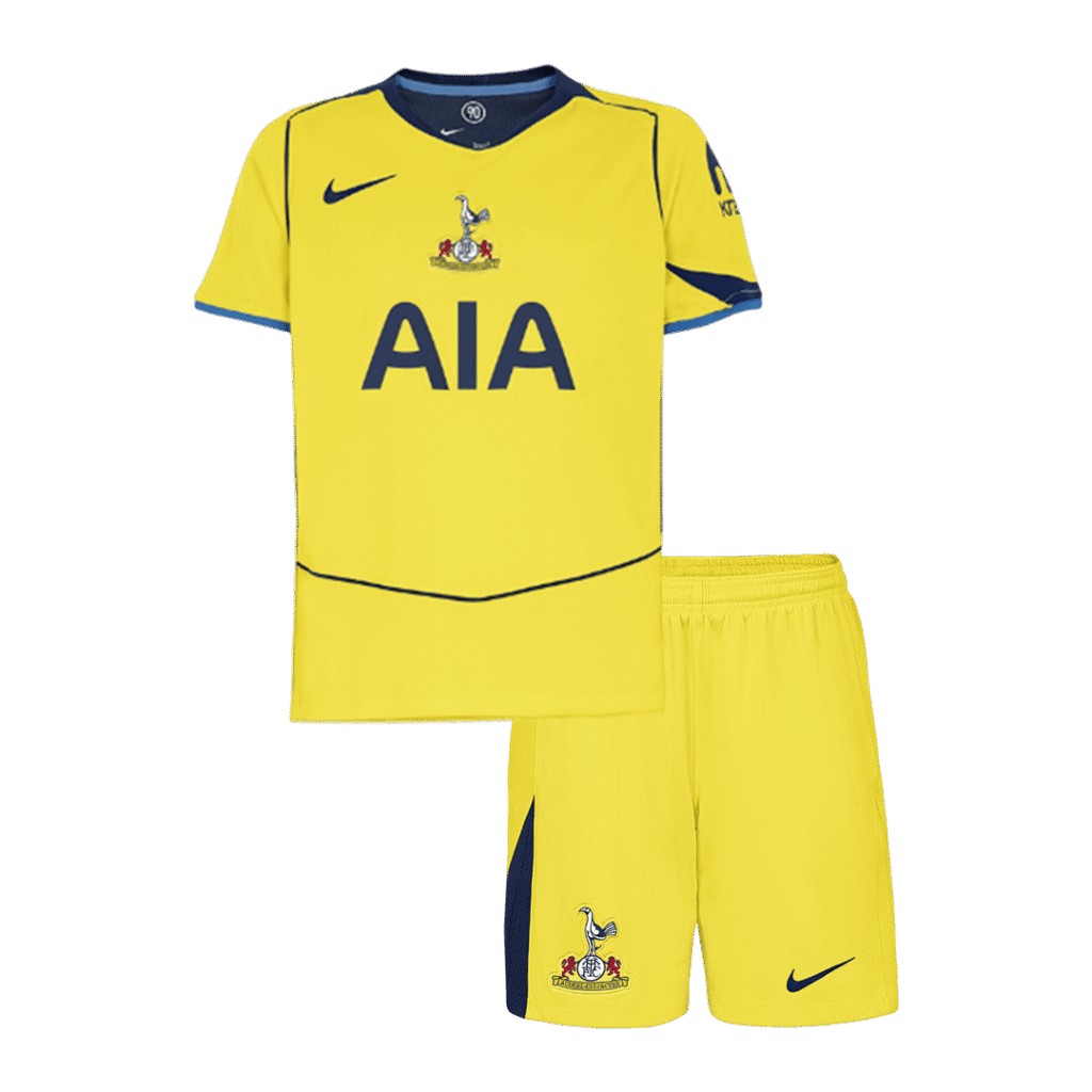 Tottenham Hotspur Third Away Kids Soccer Jerseys Kit 2025/26