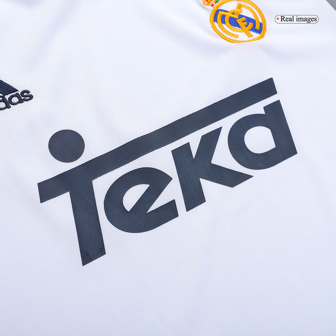 Retro Soccer Jersey Real Madrid Home 2000/01 - Image 6