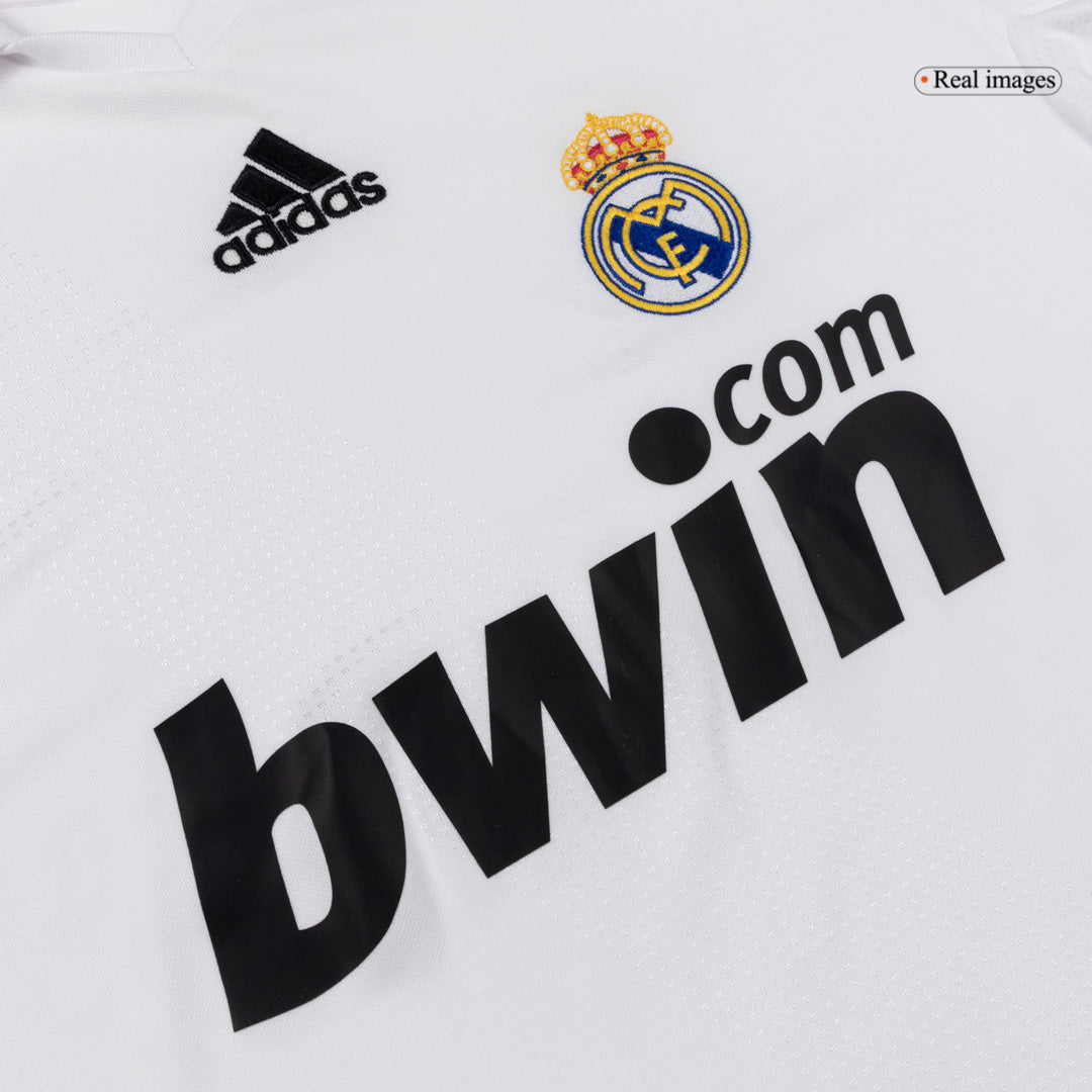 Retro Soccer Jersey Real Madrid Home 2008/09 - Image 4
