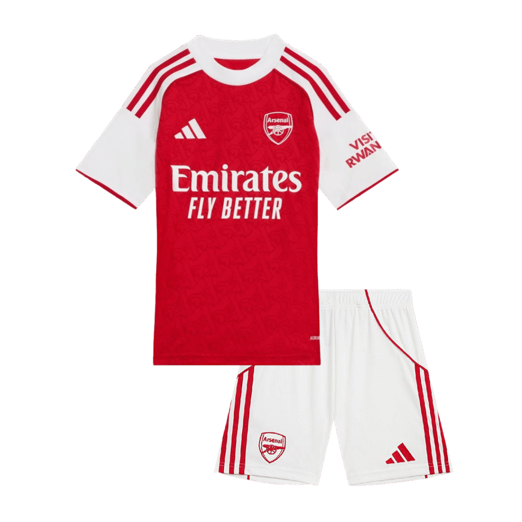 Kid's Arsenal Home Jersey Kit(Jersey+Shorts) 2025/26