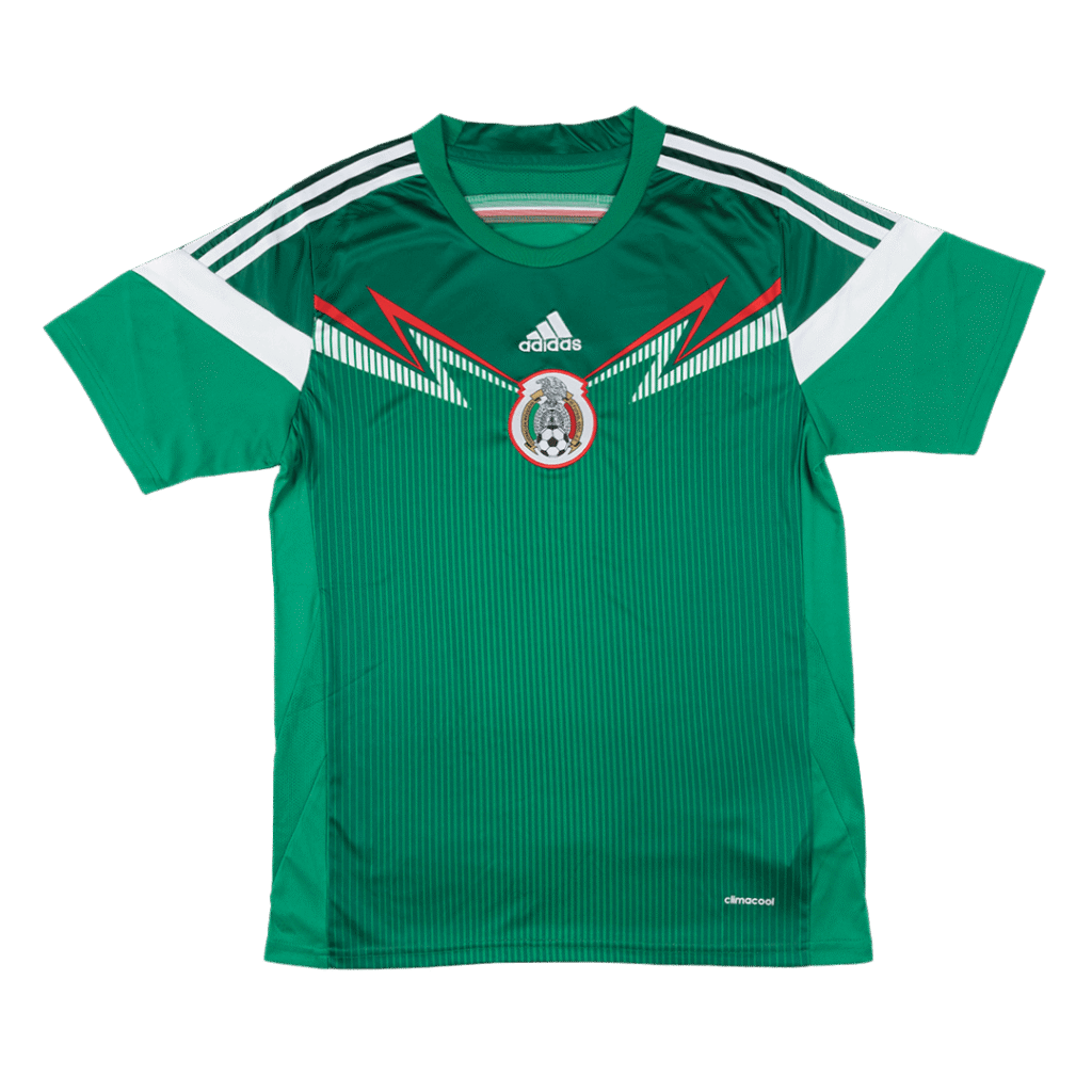 Retro Soccer Jersey Mexico Home 2014