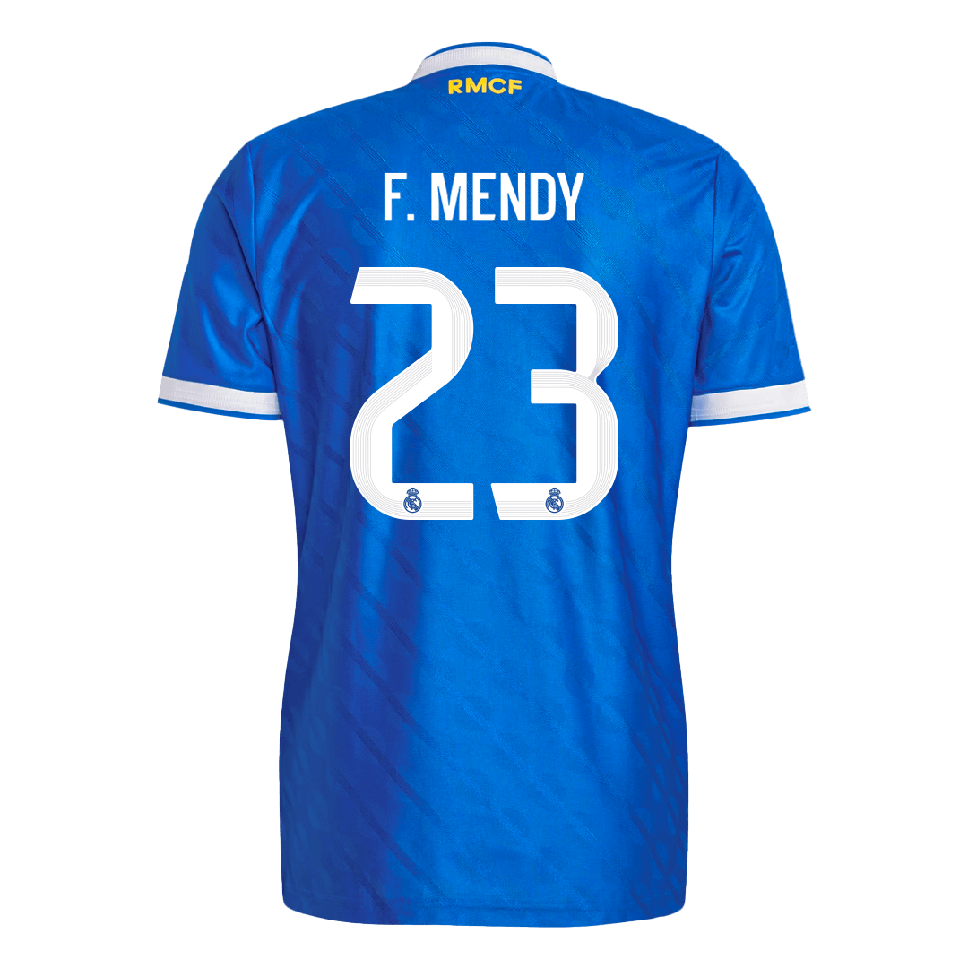 F. MENDY #23 Real Madrid Third Away Authentic Soccer Jersey 2025/26 - Image 10