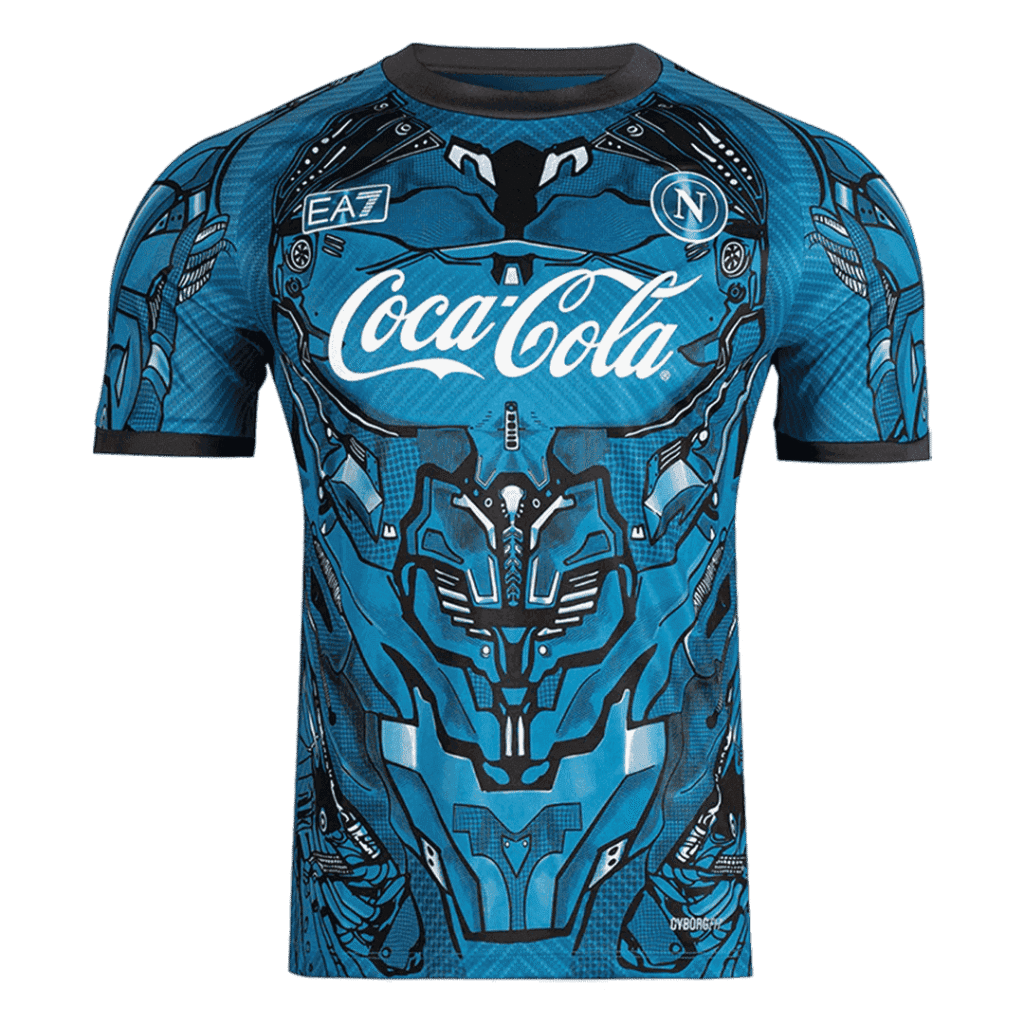 Napoli Pre-Match Soccer Jersey 2025/26 Blue