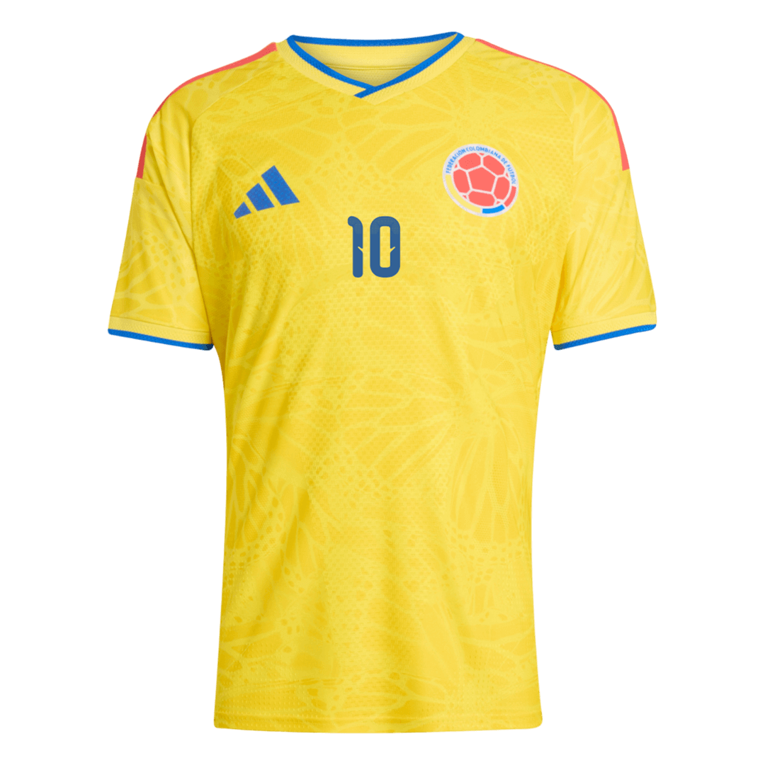 JAMES #10 Colombia Home Player Version Jersey World Cup 2026 - Image 3