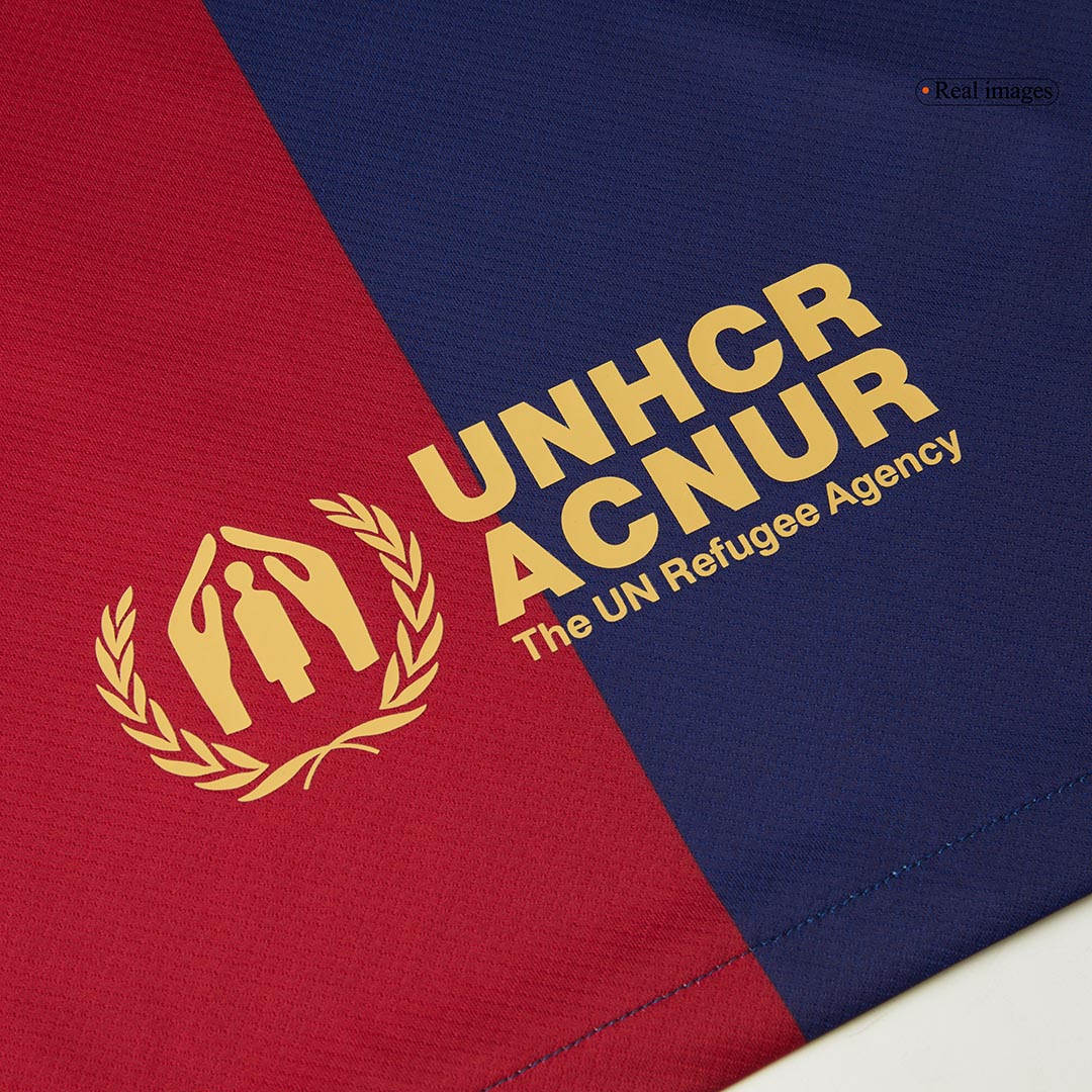 RAPHINHA #11 Barcelona Jersey Custom Soccer Jersey Home 2024/25 -UCL (Spotify Logo Without Text) - Image 3