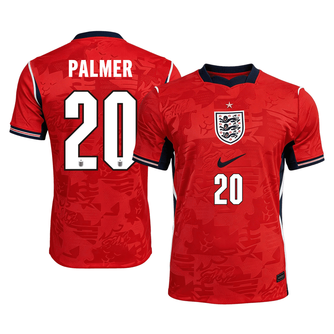 PALMER #20 England Away Soccer Jersey World Cup 2026