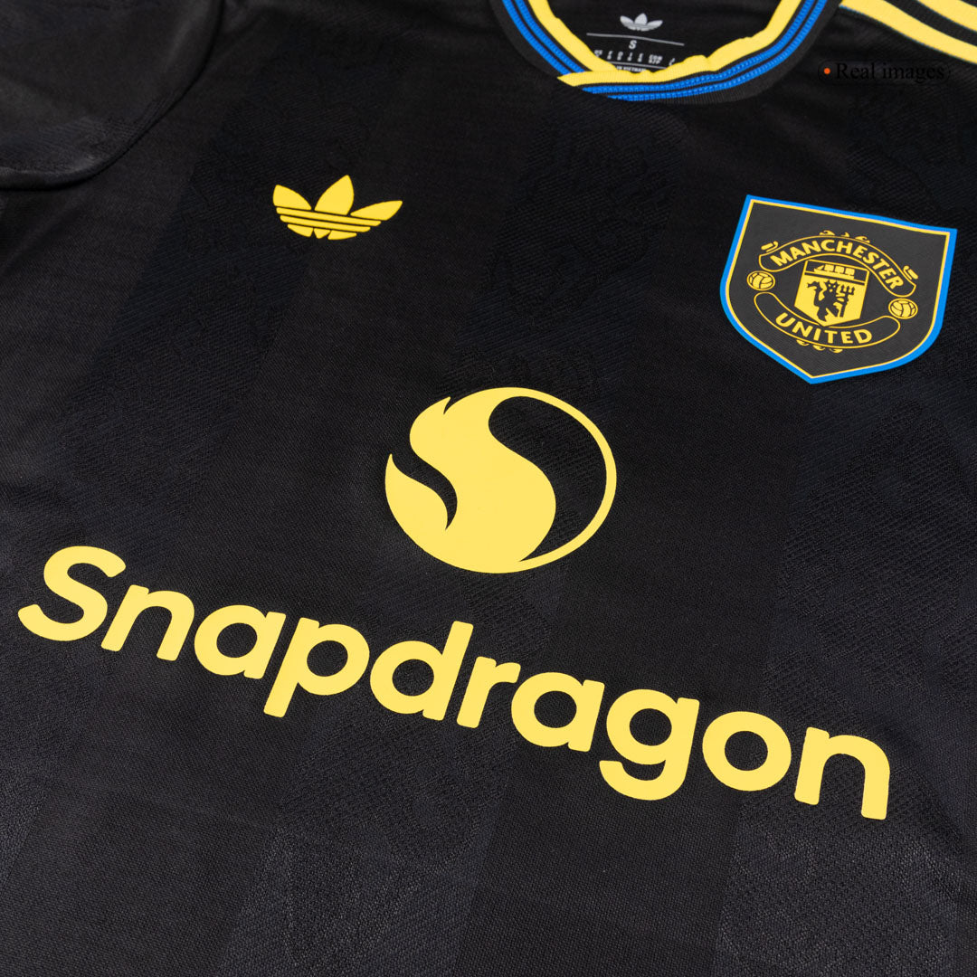 MOUNT #7 Manchester United Third Away Soccer Jersey 2025/26 - Image 6