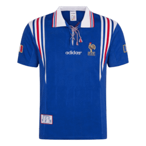 Retro Soccer Jersey France Home Euro Cup 1996