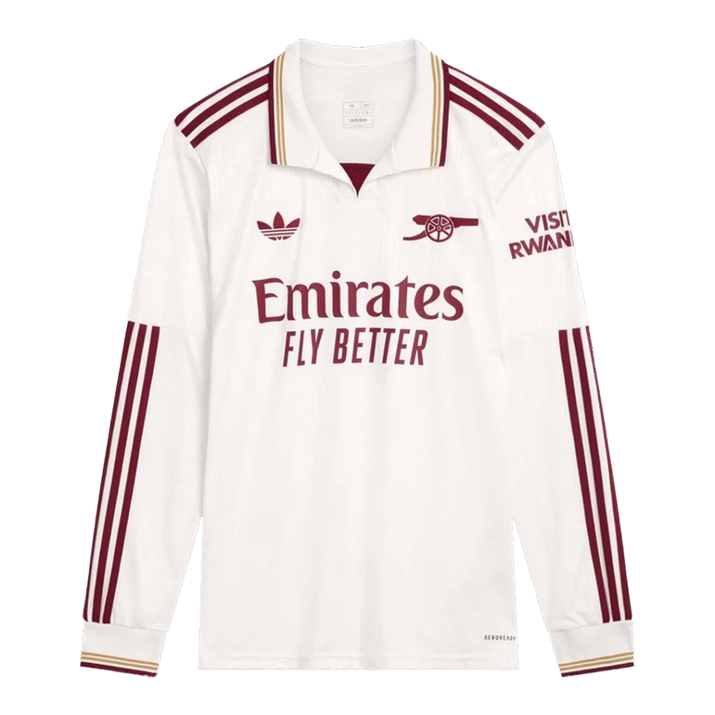 Arsenal Third Away Long Sleeve Soccer Jersey 2025/26