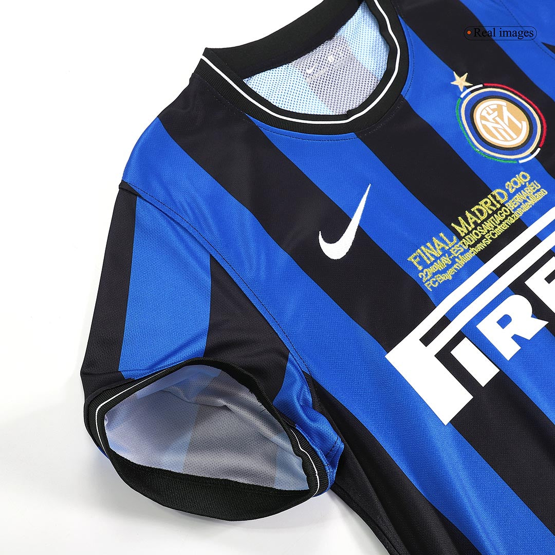 Retro 2009/10 Inter Milan Home Soccer Jersey - UCL Final - Image 7