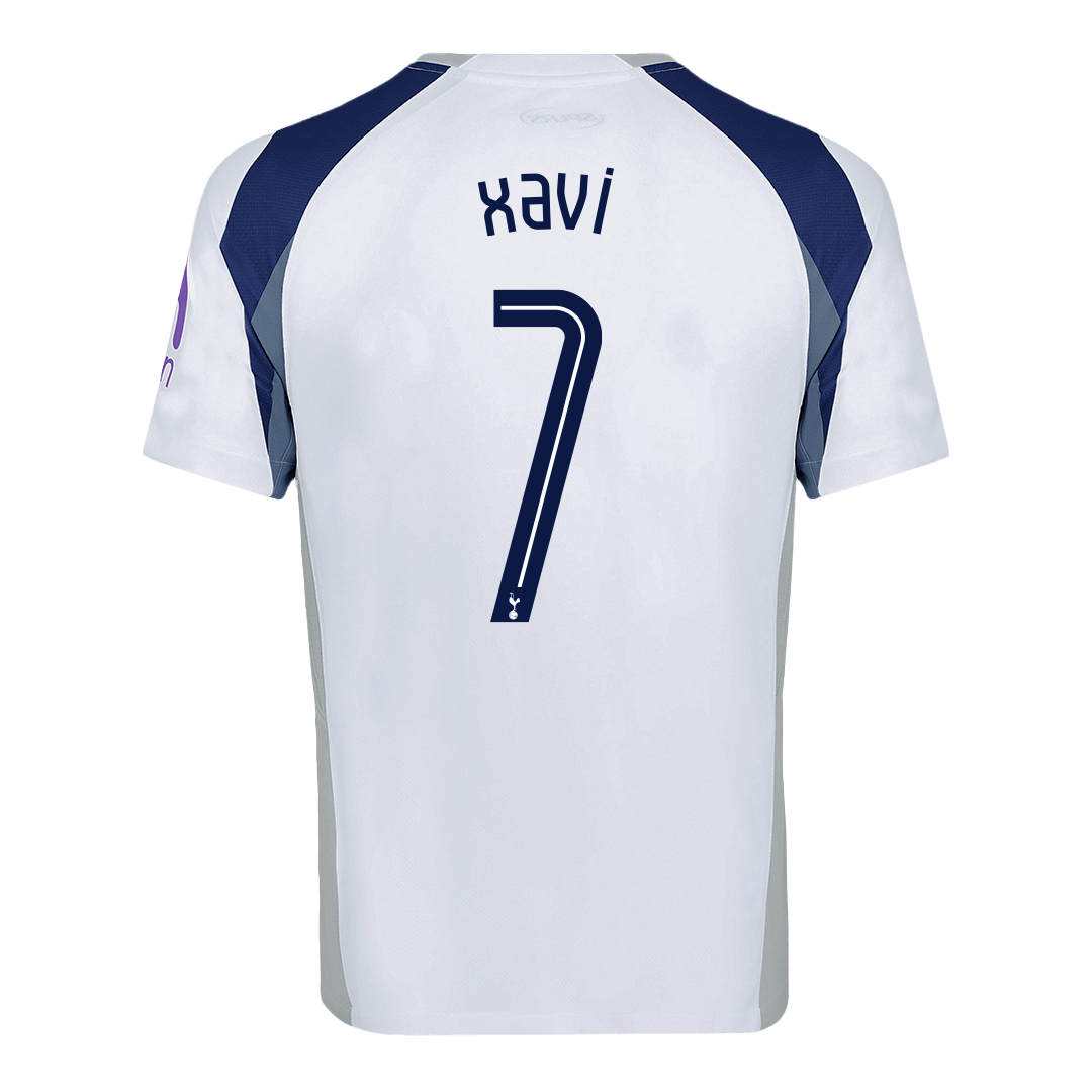XAVI #7 Tottenham Hotspur Home Soccer Jersey 2025/26 -UCL - Image 10