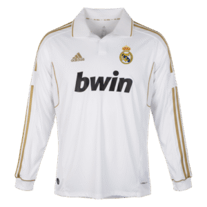 Retro Soccer Jersey Real Madrid Home Long Sleeve 2011/12