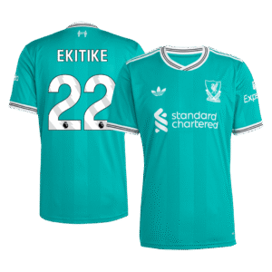 EKITIKE #22 Liverpool Third Away Soccer Jersey 2025/26