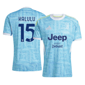 KALULU #15 Juventus Away Soccer Jersey 2025/26