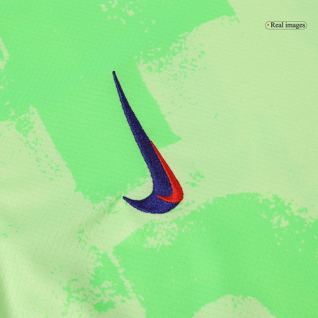 Barcelona Third Away Soccer Jersey Green - UCL (Spotify Logo Without Text) - Image 7