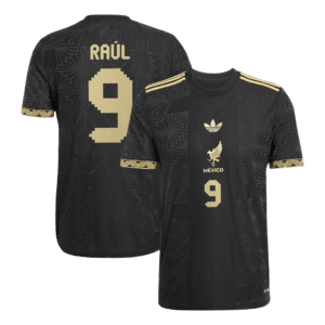 Authentic RAUL #9 Soccer Jersey Mexico Third Away Shirt 2025 Gold Cup