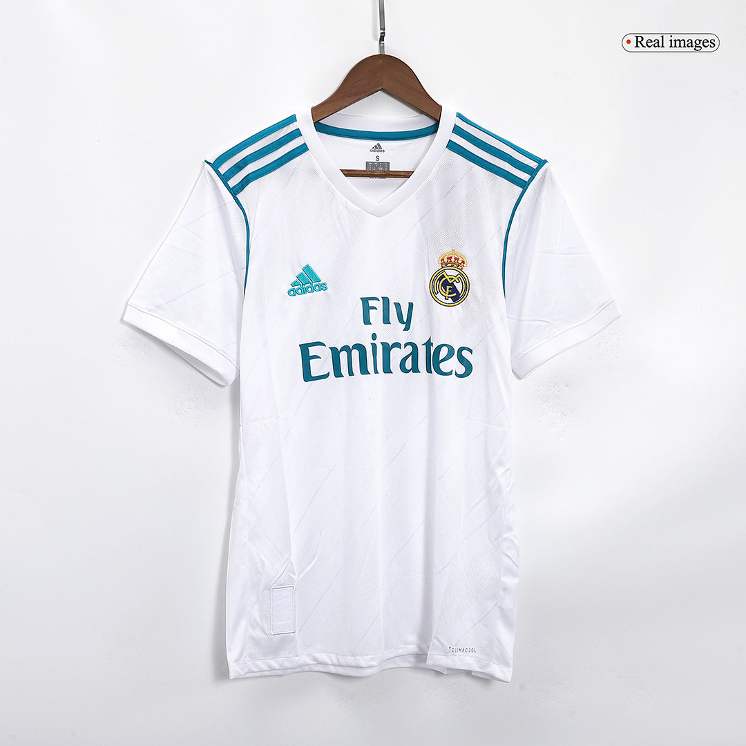 Retro Jersey RONALDO #7 Real Madrid Retro Jersey Home Soccer Shirt 2017/18 - Image 9