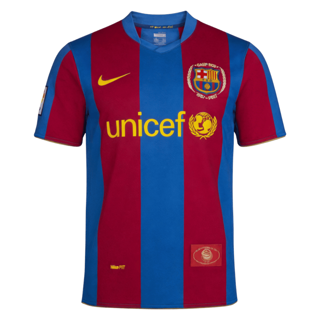 Retro Jersey Barcelona Home 2007/08 - 50th Anniversary
