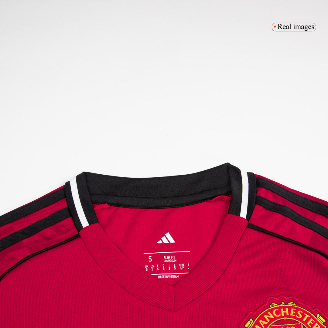 ŠEŠKO #30 Manchester United Home Soccer Jersey 2025/26 - Image 8