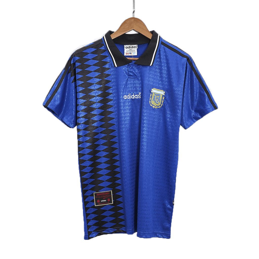 Retro 1994 Argentina Away Soccer Jersey