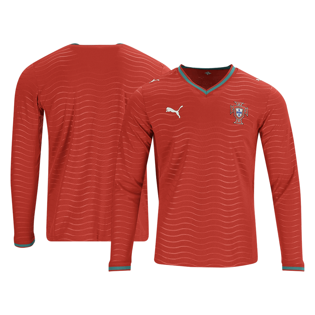 Portugal Home Long Sleeve Player Version Jersey World Cup 2026 - Image 2