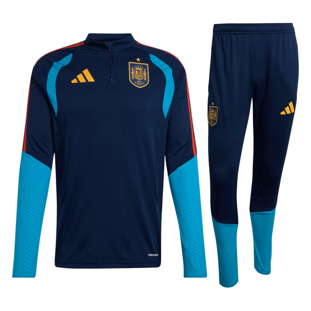 Spain Zipper Sweatshirt Kit(Top+Pants) 2026 Navy