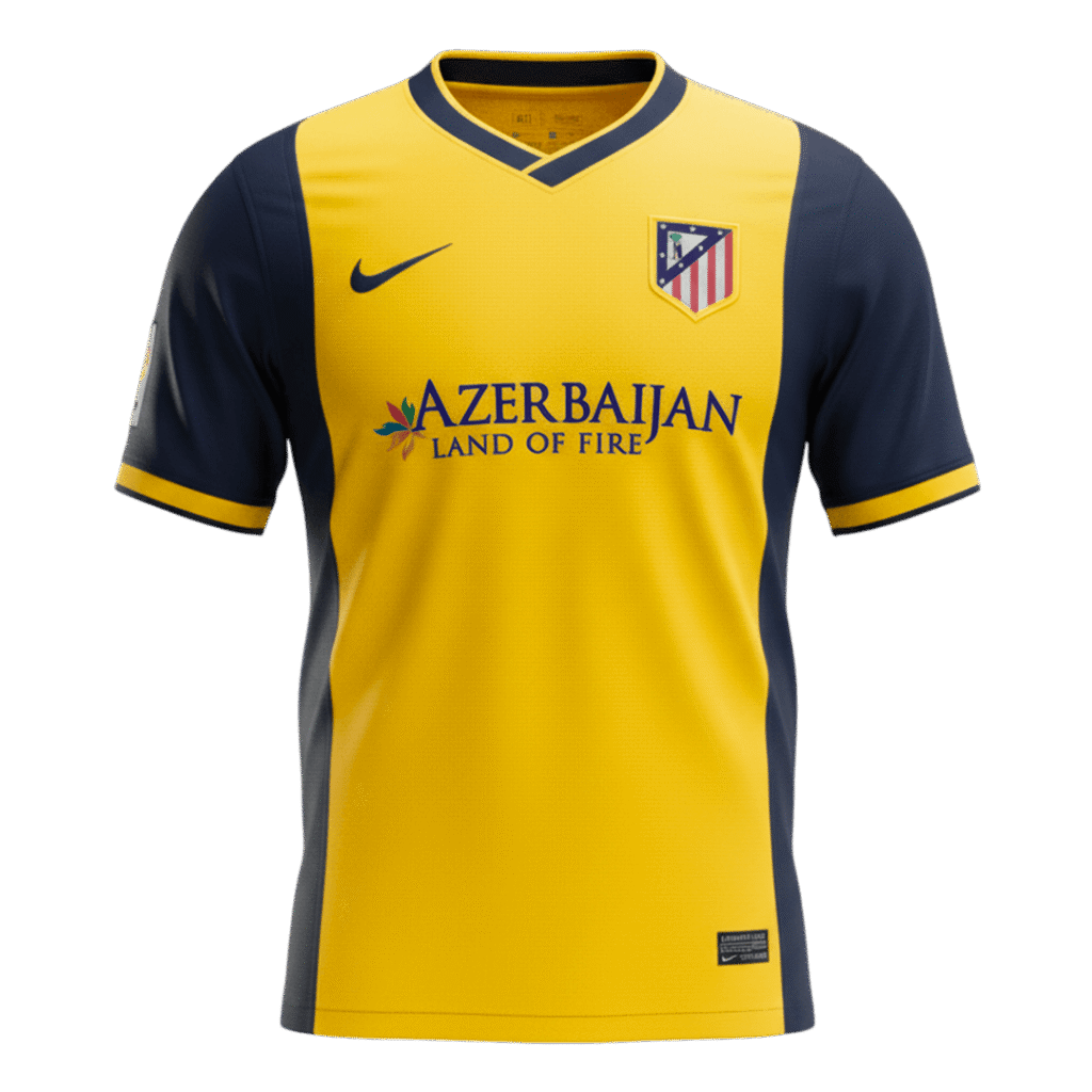 Retro Soccer Jersey Atletico Madrid Away 2013/14