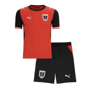 Austria Home Kids Soccer Jerseys Kit World Cup 2026