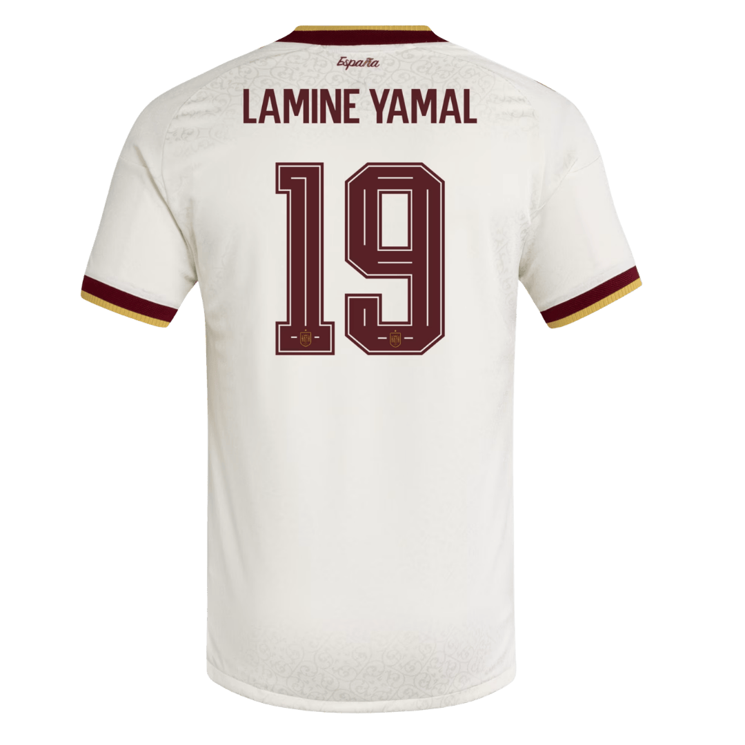 LAMINE YAMAL #19 Spain Away Player Version Jersey World Cup 2026 - Image 2