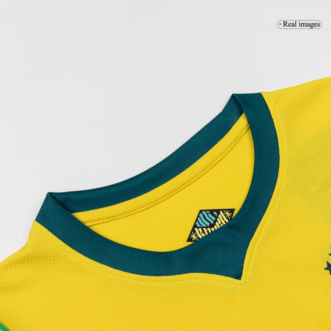 Brazil Home Kids Soccer Jerseys Kit World Cup 2026 - Image 6
