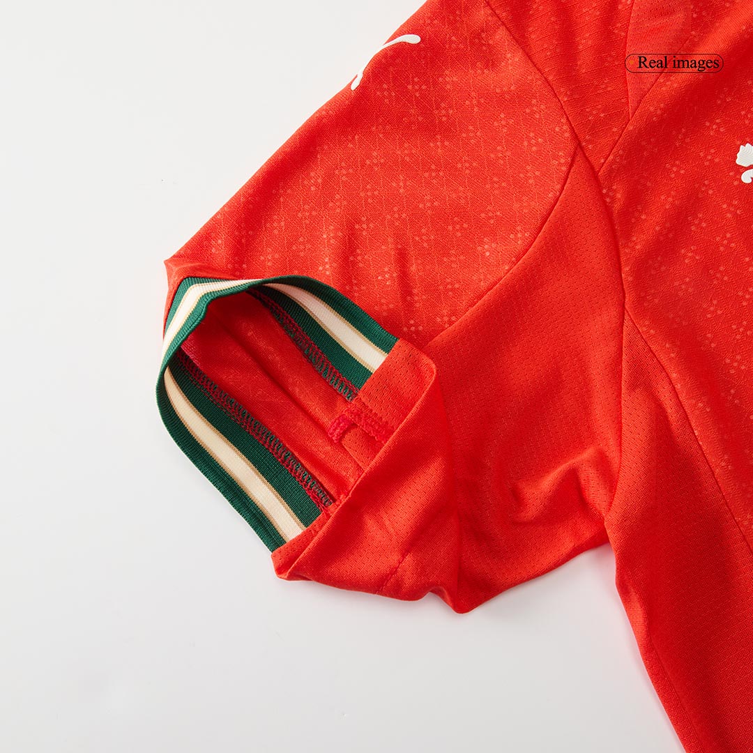Authentic Portugal Home Soccer Jersey 2025 Red - Image 5