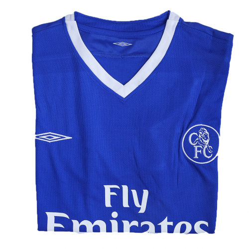 Retro Soccer Jersey Chelsea Home 2003/05 - Image 7