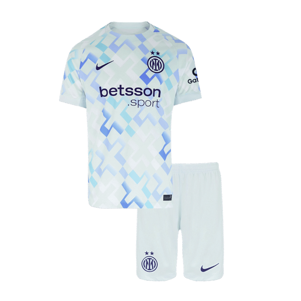 Inter Milan Away Kids Soccer Jerseys Kit 2025/26