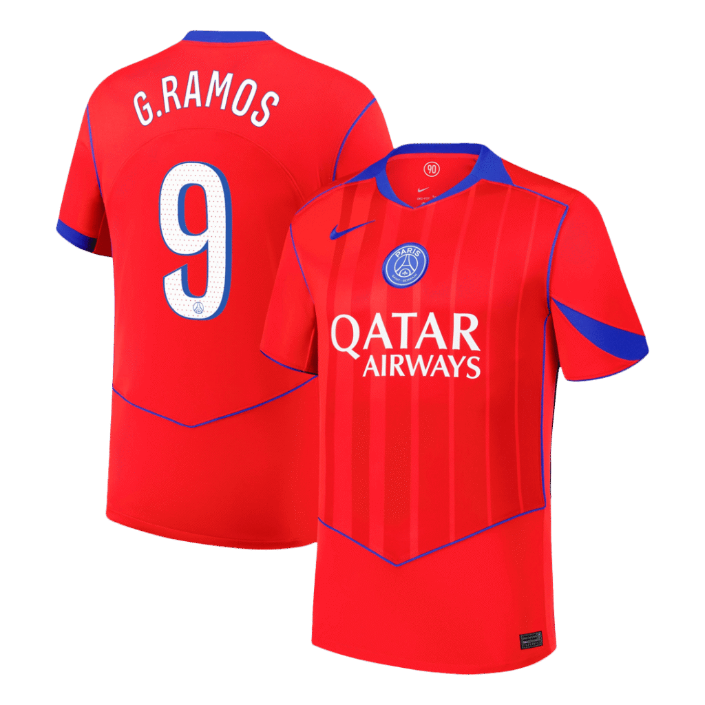 G.RAMOS #9 PSG Third Away Soccer Jersey 2025/26