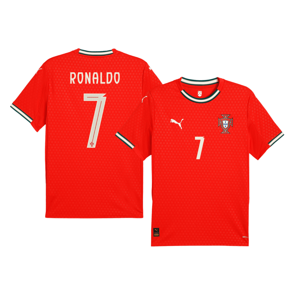 RONALDO #7 Portugal Home Soccer Jersey 2025