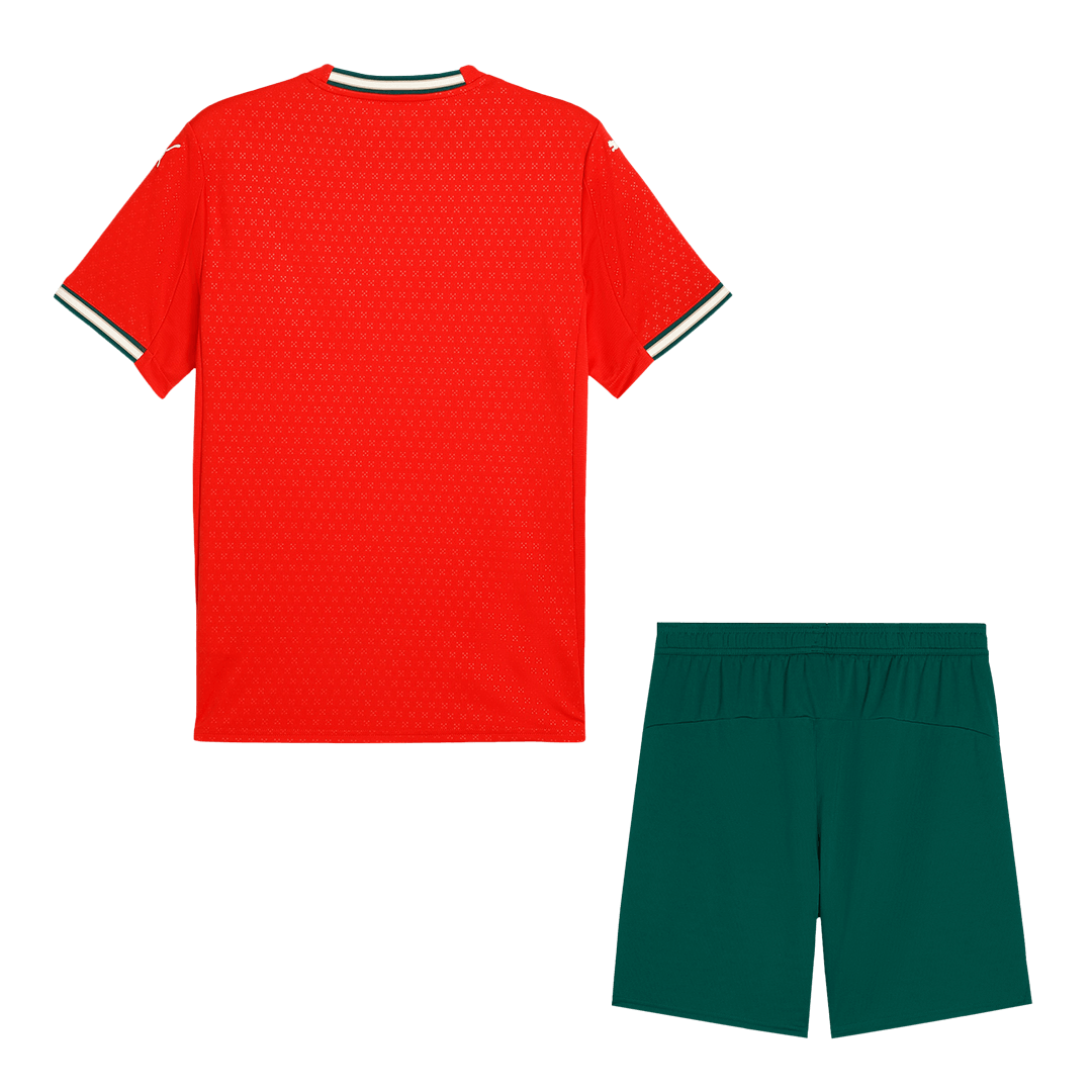Portugal Home Soccer Jersey Kit(Jersey+Shorts) 2025 - Image 12
