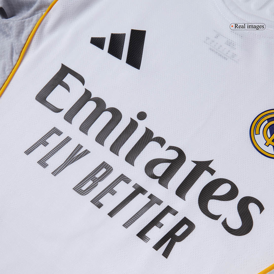 HUIJSEN #24 Real Madrid Home Authentic Soccer Jersey 2025/26 - Image 5