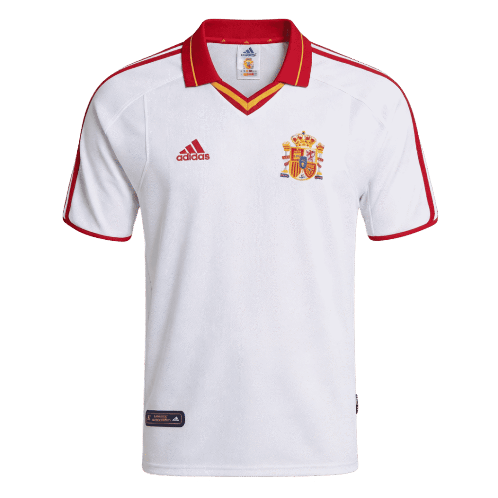 Retro Soccer Jersey Spain Away Euro Cup 2000